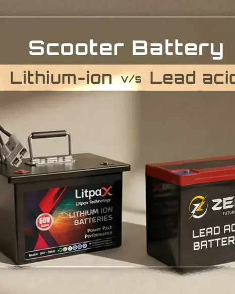 Lithium ion battery vs lead acid battery