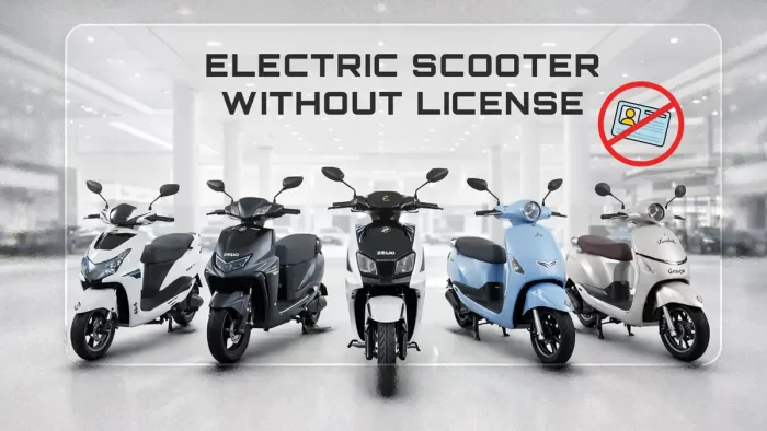 ELECTRIC SCOOTER WITHOUT LICENSE