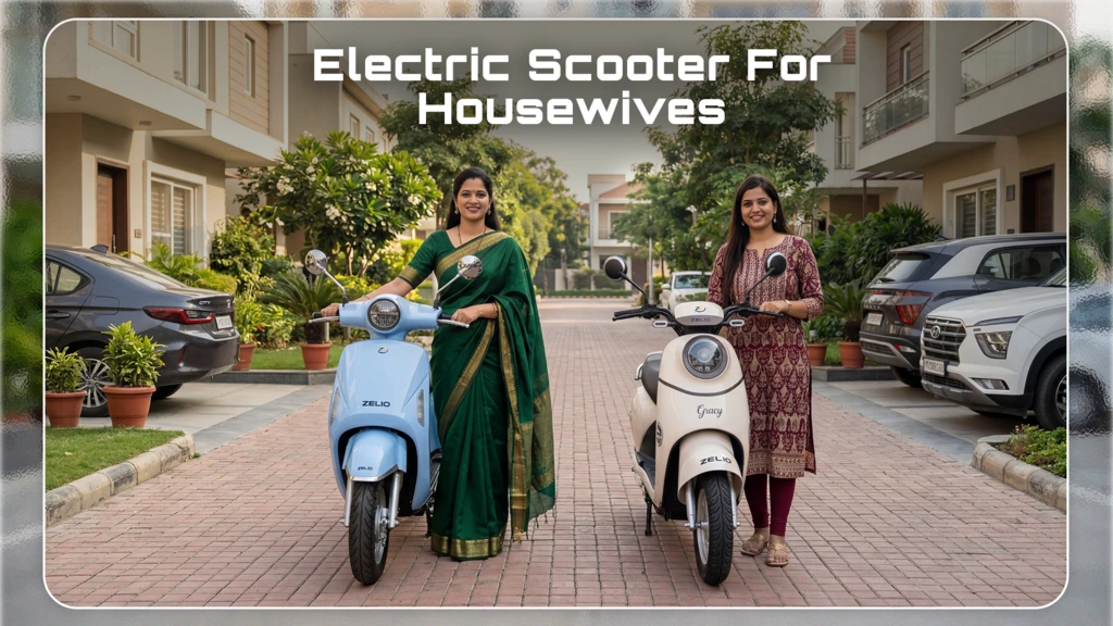 Electric Scooter for Housewives