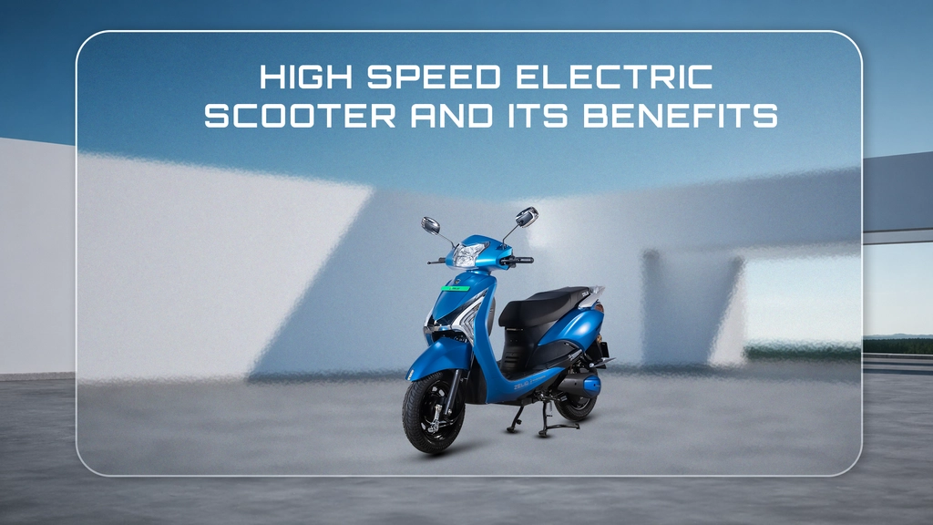 High speed electric scooter and its benefits