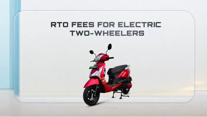 RTO Fees for Electric Two-Wheelers in India