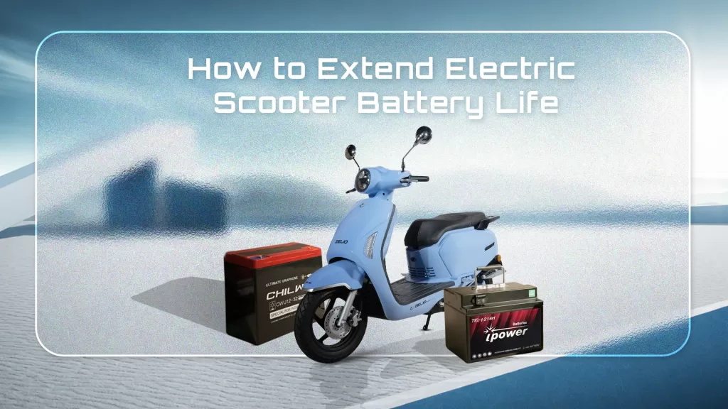 How to Extend Electric Scooter Battery Life_